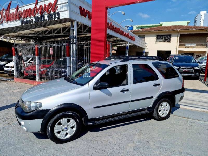 FIAT - PALIO 1.8 MPI ADVENTURE WEEKEND 8V FLEX 4P MANUAL - 2006/2007 - PRATA - R$ 27.900,00