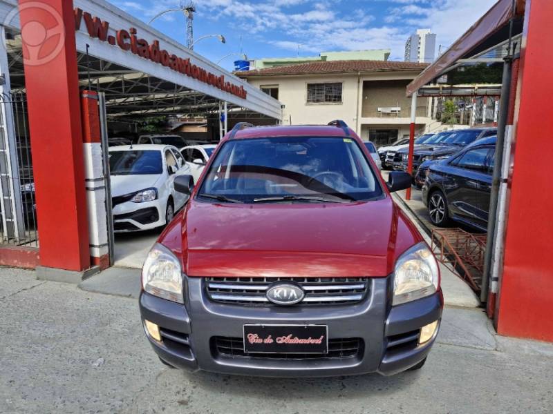 KIA MOTORS - SPORTAGE 2.0 LX 4X2 16V 4P MANUAL - 2008/2008 - BORDO - R$ 35.900,00