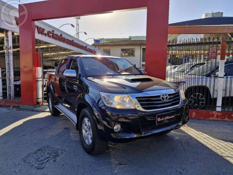 TOYOTA - HILUX 3.0 SRV 4X4 CD 16V TURBO INTERCOOLER DIESEL 4P AUTOMÁTICO - 2012/2012 - PRETA - R$ 115.000,00