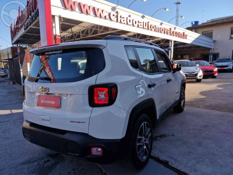 JEEP - RENEGADE 1.8 16V FLEX SPORT 4P AUTOMÁTICO - 2021/2021 - BRANCA - R$ 86.900,00