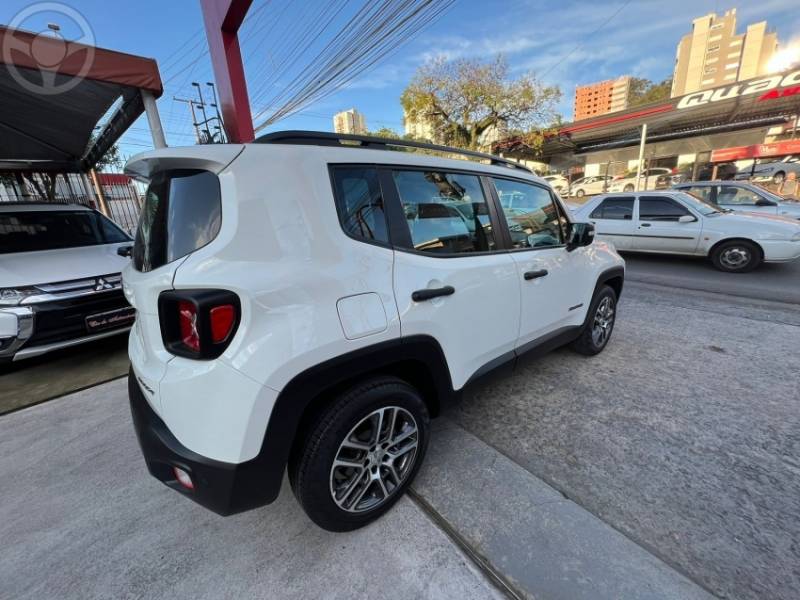 JEEP - RENEGADE 1.8 16V FLEX SPORT 4P AUTOMÁTICO - 2021/2021 - BRANCA - R$ 88.900,00