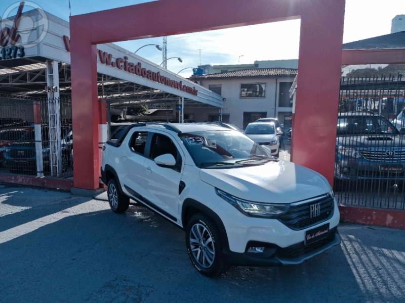 FIAT - STRADA 1.3 VOLCANO CD 8V FLEX 4P AUTOMÁTICO - 2023/2023 - BRANCA - R$ 116.900,00