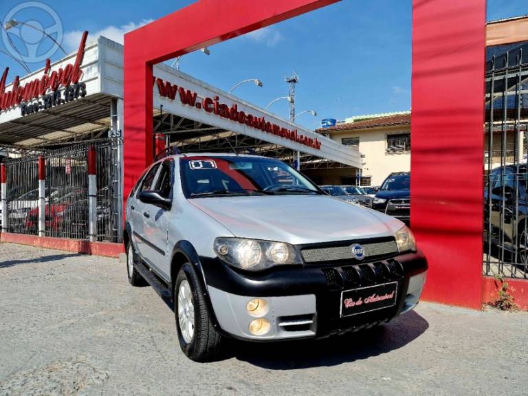 FIAT - PALIO 1.8 MPI ADVENTURE WEEKEND 8V FLEX 4P MANUAL - 2006/2007 - PRATA - R$ 27.900,00