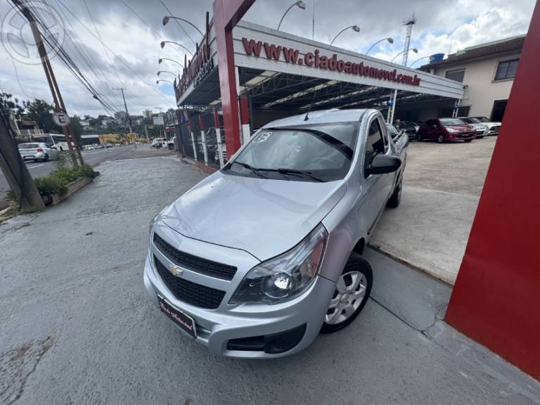 CHEVROLET - MONTANA 1.4 MPFI LS CS 8V FLEX 2P MANUAL - 2012/2013 - PRATA - R$ 39.800,00