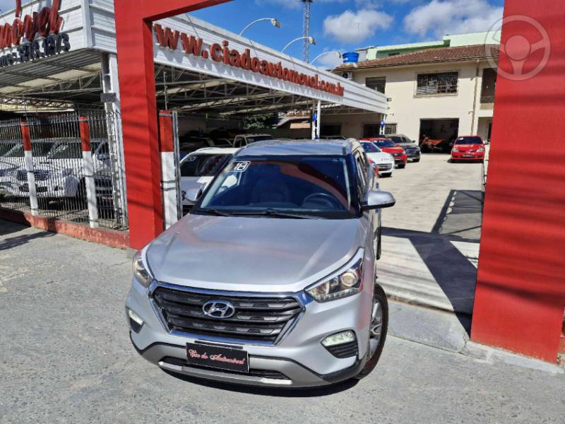 HYUNDAI - CRETA 2.0 16V FLEX PRESTIGE AUTOMÁTICO - 2018/2018 - PRATA - R$ 92.000,00