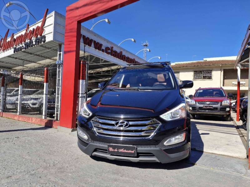HYUNDAI - SANTA FÉ 3.3 MPFI 4X4 7 LUGARES V6 270CV 4P AUTOMÁTICO - 2013/2014 - PRETA - R$ 89.000,00