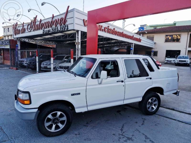 FORD - F-1000 4.3 XL 4X4 CS TURBO DIESEL 2P MANUAL - 1996/1997 - BRANCA - R$ 89.000,00