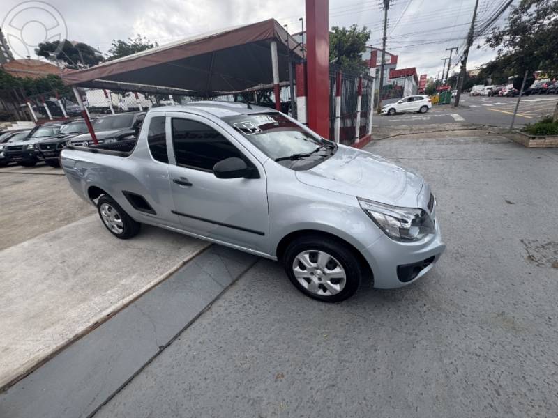 CHEVROLET - MONTANA 1.4 MPFI LS CS 8V FLEX 2P MANUAL - 2012/2013 - PRATA - R$ 39.800,00