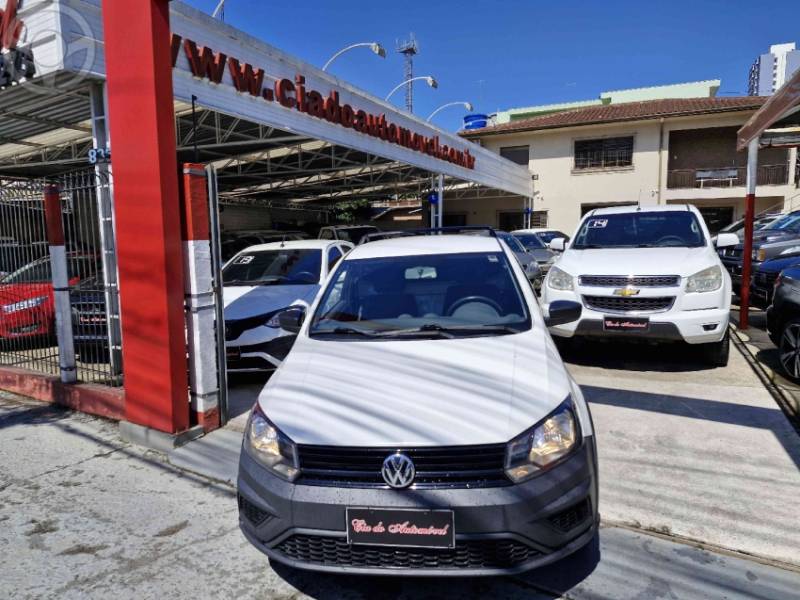 VOLKSWAGEN - SAVEIRO 1.6 MSI ROBUST CS 8V FLEX 2P MANUAL - 2017/2018 - BRANCA - R$ 52.900,00
