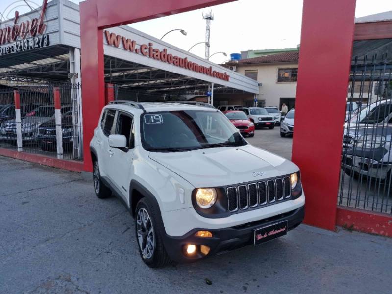 JEEP - RENEGADE 2.0 16V TURBO DIESEL LONGITUDE 4P 4X4 AUTOMÁTICO - 2019/2019 - BRANCA - R$ 89.800,00