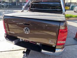 VOLKSWAGEN - AMAROK 2.0 HIGHLINE 4X4 CD 16V TURBO INTERCOOLER DIESEL 4P MANUAL - 2010/2011 - MARROM - R$ 69.800,00