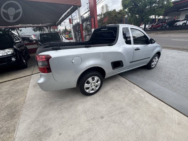 CHEVROLET - MONTANA 1.4 MPFI LS CS 8V FLEX 2P MANUAL - 2012/2013 - PRATA - R$ 39.800,00