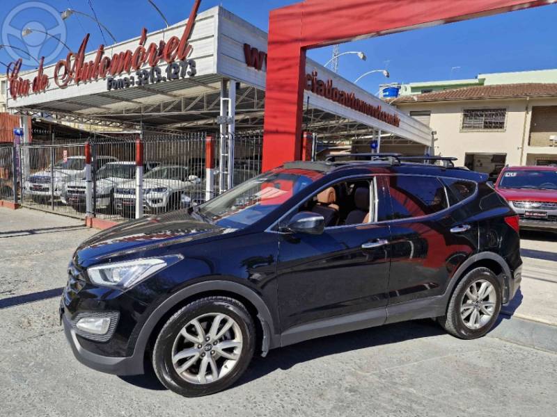 HYUNDAI - SANTA FÉ 3.3 MPFI 4X4 7 LUGARES V6 270CV 4P AUTOMÁTICO - 2013/2014 - PRETA - R$ 89.000,00