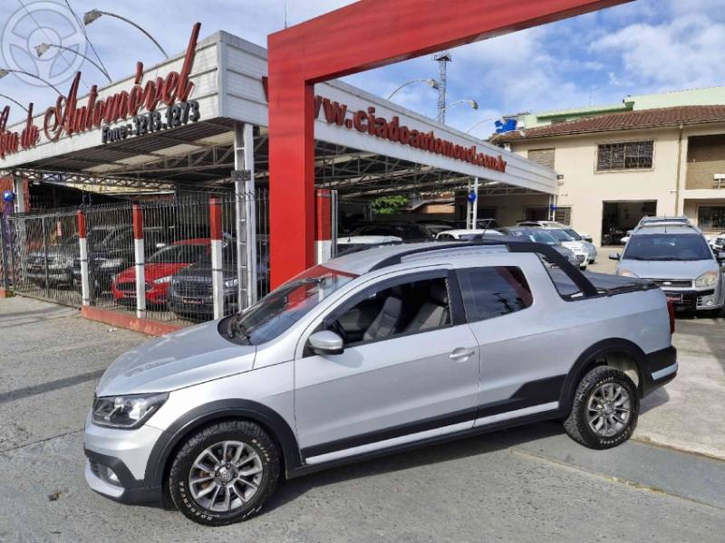 VOLKSWAGEN - SAVEIRO 1.6 CROSS CD 16V FLEX 2P MANUAL - 2016/2017 - PRATA - R$ 74.900,00
