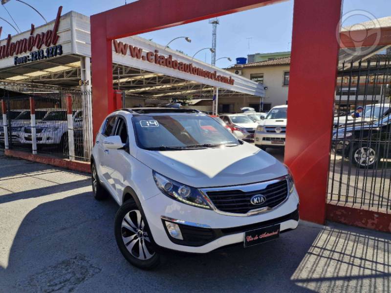 KIA MOTORS - SPORTAGE 2.0 EX 4X2 16V FLEX 4P AUTOMÁTICO - 2013/2014 - BRANCA - R$ 79.800,00