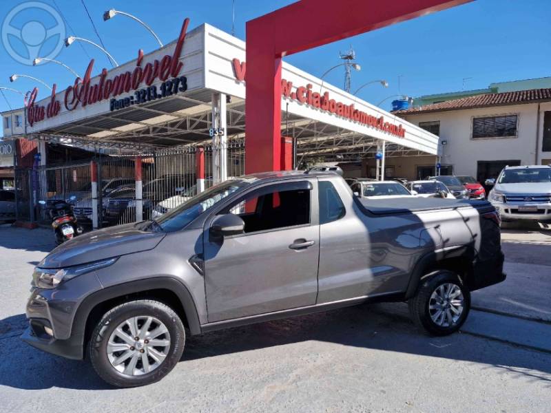 FIAT - STRADA 1.3 FREEDOM PLUS CS 8V FLEX 2P MANUAL - 2023/2023 - CINZA - R$ 92.000,00