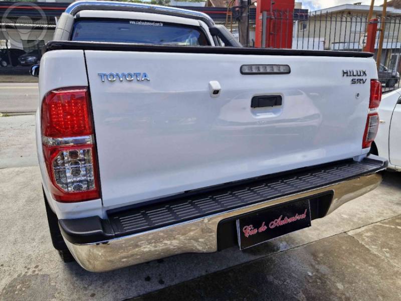 TOYOTA - HILUX 3.0 SRV TOP 4X4 CD 16V TURBO INTERCOOLER DIESEL 4P AUTOMÁTICO - 2014/2015 - BRANCA - R$ 149.000,00