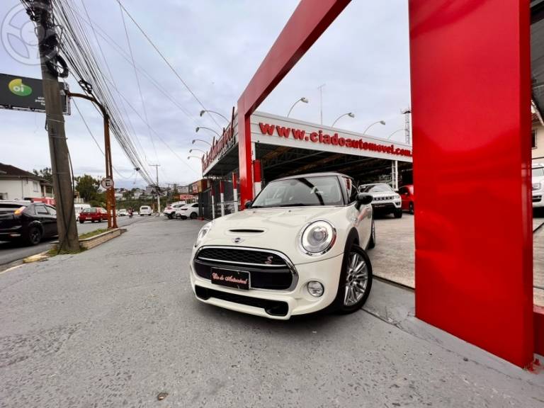 MINI - COOPER 2.0 S TOP 16V TURBO 2P AUTOMÁTICO - 2016/2017 - BRANCA - R$ 119.000,00