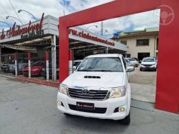 TOYOTA - HILUX 3.0 SR 4X4 CD 16V TURBO INTERCOOLER DIESEL 4P AUTOMÁTICO - 2014/2015 - BRANCA - R$ 139.000,00