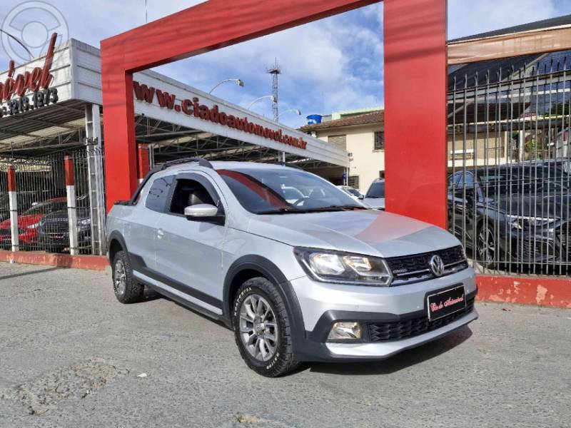 VOLKSWAGEN - SAVEIRO 1.6 CROSS CD 16V FLEX 2P MANUAL - 2016/2017 - PRATA - R$ 74.900,00