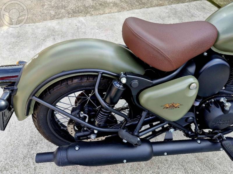 ROYAL ENFIELD - CLASSIC CLASSIC 350CC - 2024/2025 - CINZA - R$ 21.990,00