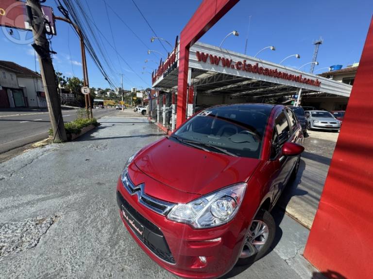 CITROËN - C3 1.5 TENDANCE 8V FLEX 4P MANUAL - 2014/2014 - BORDO - R$ 37.900,00