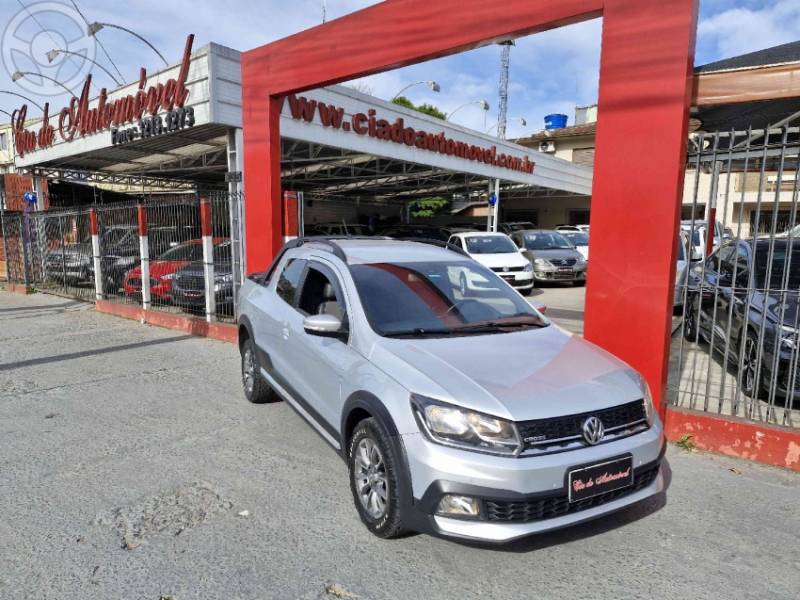 VOLKSWAGEN - SAVEIRO 1.6 CROSS CD 16V FLEX 2P MANUAL - 2016/2017 - PRATA - R$ 74.900,00