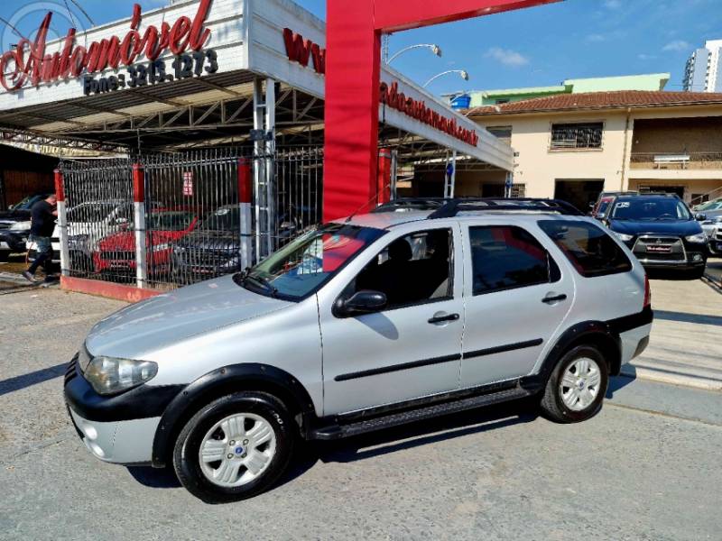 FIAT - PALIO 1.8 MPI ADVENTURE WEEKEND 8V FLEX 4P MANUAL - 2006/2007 - PRATA - R$ 27.900,00