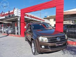 VOLKSWAGEN - AMAROK 2.0 HIGHLINE 4X4 CD 16V TURBO INTERCOOLER DIESEL 4P MANUAL - 2010/2011 - MARROM - R$ 69.800,00
