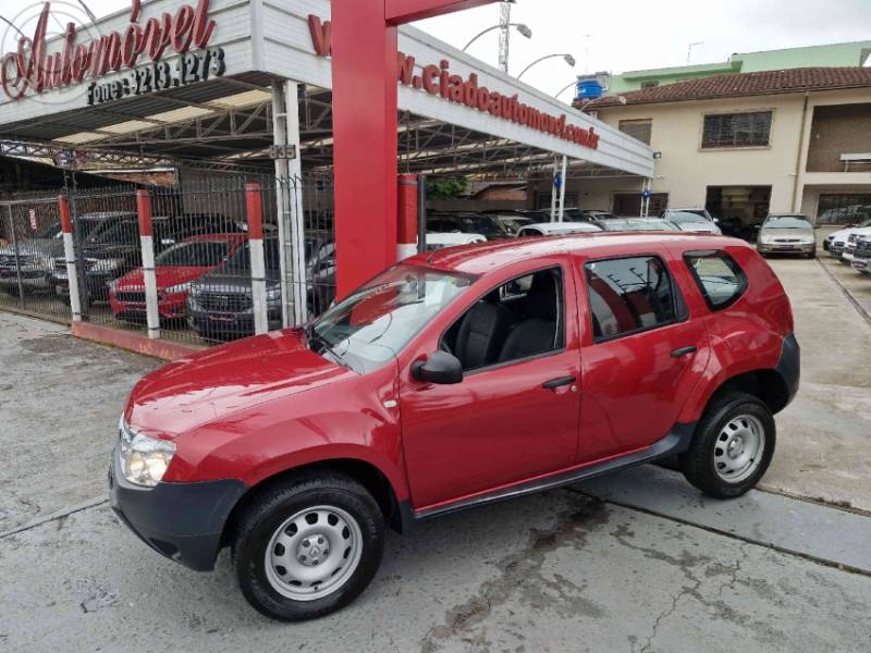 RENAULT - DUSTER 1.6 4X2 16V FLEX 4P MANUAL - 2012/2013 - BORDO - R$ 53.000,00