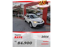 TOYOTA - RAV4 2.0 4X2 16V 4P AUTOMÁTICO - 2014/2014 - BRANCA - R$ 84.900,00