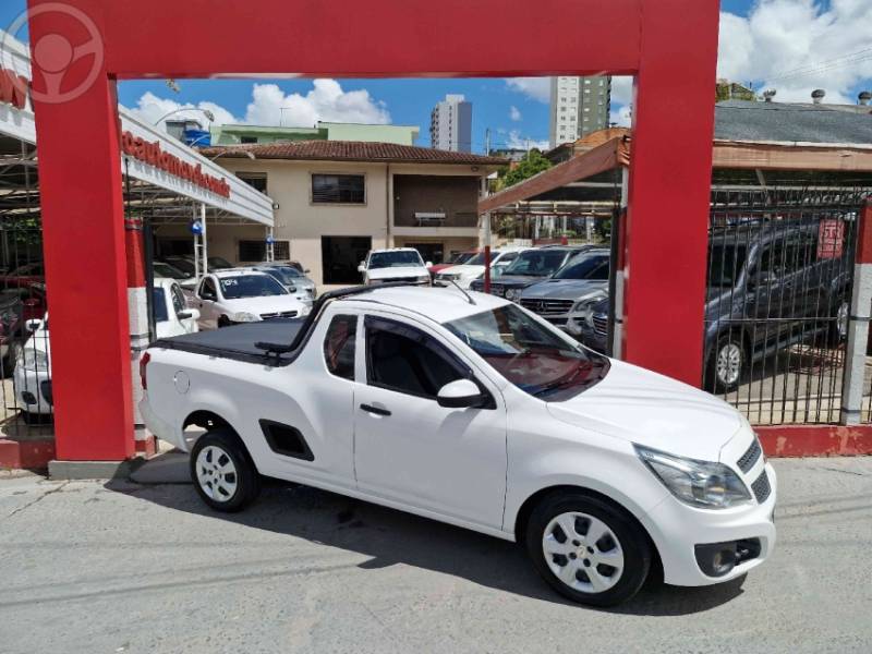 CHEVROLET - MONTANA 1.4 MPFI LS CS 8V FLEX 2P MANUAL - 2014/2014 - BRANCA - R$ 42.900,00