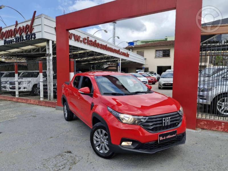 FIAT - STRADA 1.3 MPI FIRE CE 8V 2P MANUAL - 2021/2022 - VERMELHA - R$ 89.000,00