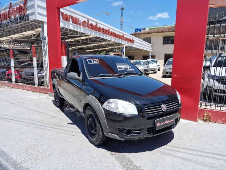 FIAT - STRADA 1.4 MPI WORKING CS 8V FLEX 2P MANUAL - 2012/2012 - PRETA - R$ 41.900,00