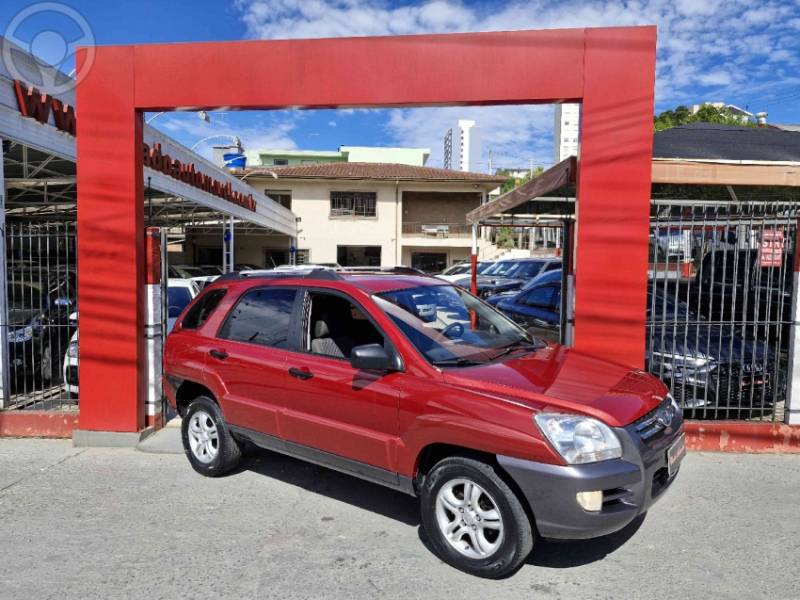 KIA MOTORS - SPORTAGE 2.0 LX 4X2 16V 4P MANUAL - 2008/2008 - BORDO - R$ 35.900,00