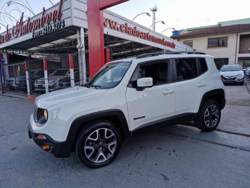 JEEP - RENEGADE 2.0 16V TURBO DIESEL LONGITUDE 4P 4X4 AUTOMÁTICO - 2019/2019 - BRANCA - R$ 89.800,00