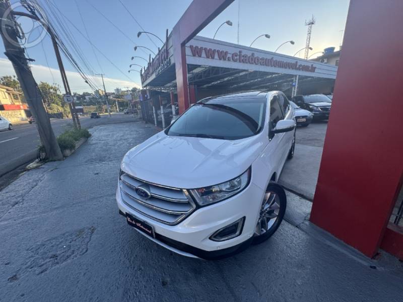 FORD - EDGE 3.5 V6 24V TITANIUM AWD AUTOMÁTICO - 2018/2018 - BRANCA - R$ 143.000,00