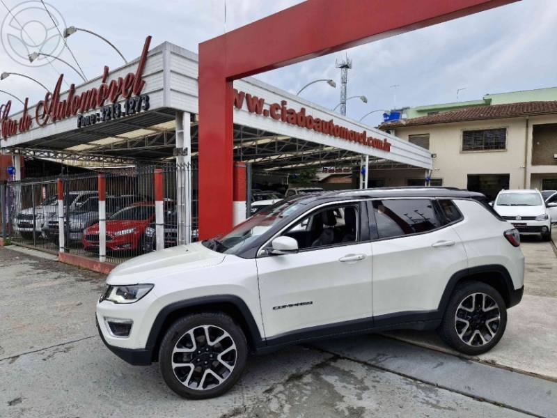 JEEP - COMPASS 2.0 16V DIESEL LIMITED 4X4 AUTOMÁTICO - 2020/2020 - BRANCA - R$ 126.900,00