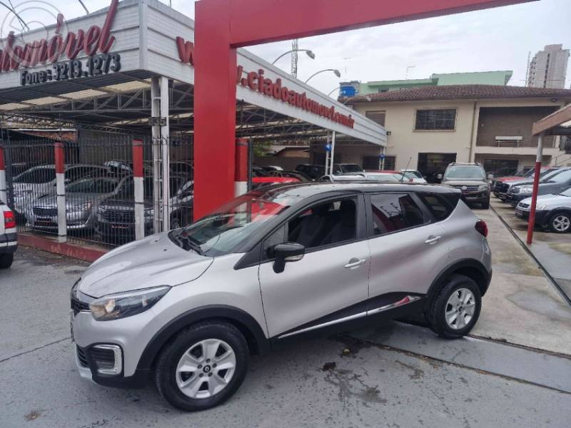 RENAULT - CAPTUR 1.6 LIFE 16V FLEX 4P AUTOMÁTICO - 2019/2019 - PRATA - R$ 71.900,00