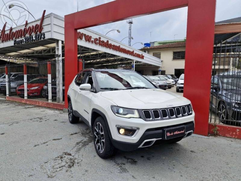 JEEP - COMPASS 2.0 16V DIESEL LIMITED 4X4 AUTOMÁTICO - 2020/2020 - BRANCA - R$ 126.900,00