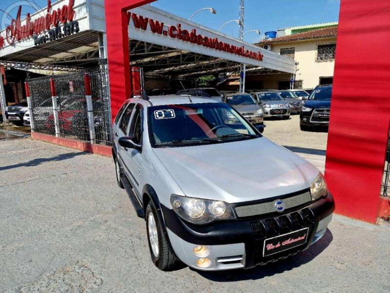 FIAT - PALIO 1.8 MPI ADVENTURE WEEKEND 8V FLEX 4P MANUAL - 2006/2007 - PRATA - R$ 27.900,00