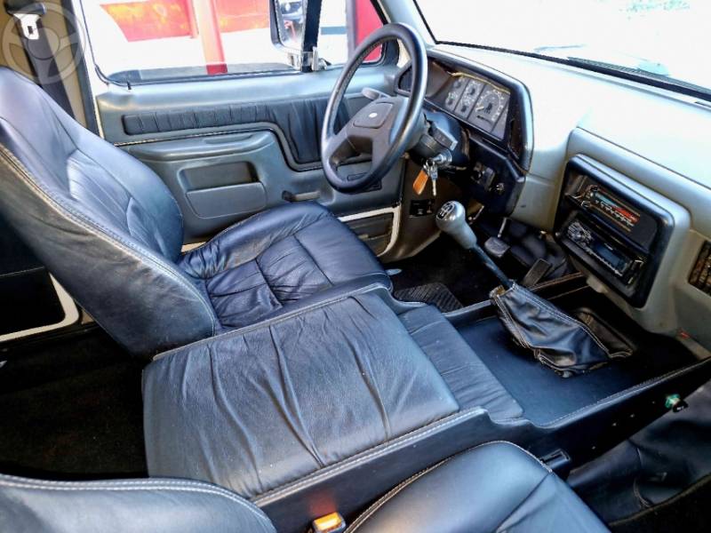 FORD - F-1000 4.3 XL 4X4 CS TURBO DIESEL 2P MANUAL - 1996/1997 - BRANCA - R$ 89.000,00