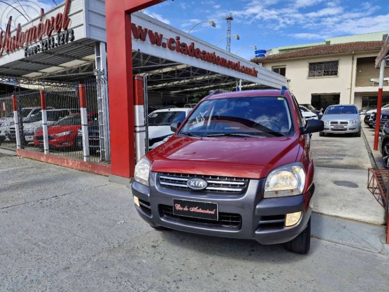 KIA MOTORS - SPORTAGE 2.0 LX 4X2 16V 4P MANUAL - 2008/2008 - BORDO - R$ 35.900,00
