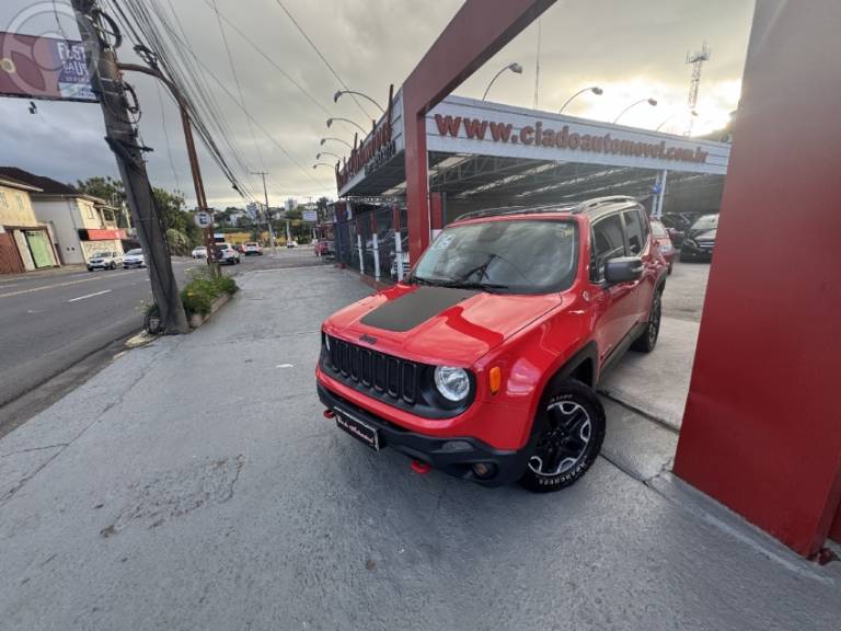 JEEP - RENEGADE 2.0 16V TURBO DIESEL TRAILHAWK 4P 4X4 AUTOMÁTICO - 2015/2016 - VERMELHA - R$ 95.000,00