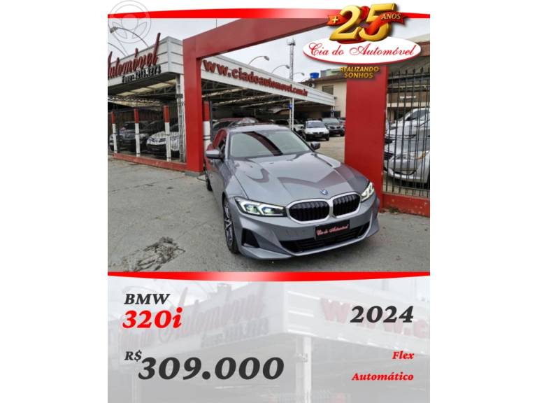 BMW - 320I 2.0 SPORT GP 16V TURBO ACTIVE FLEX 4P AUTOMÁTICO - 2024/2024 - CHUMBO - R$ 309.000,00