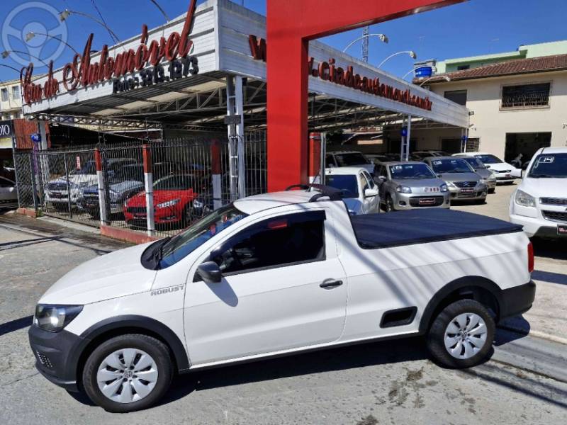 VOLKSWAGEN - SAVEIRO 1.6 MSI ROBUST CS 8V FLEX 2P MANUAL - 2017/2018 - BRANCA - R$ 52.900,00