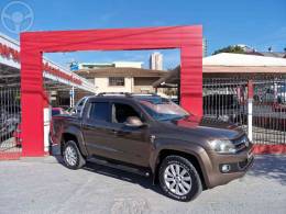 VOLKSWAGEN - AMAROK 2.0 HIGHLINE 4X4 CD 16V TURBO INTERCOOLER DIESEL 4P MANUAL - 2010/2011 - MARROM - R$ 69.800,00
