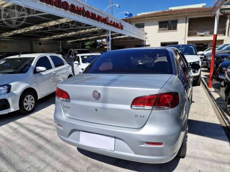 FIAT - SIENA 1.4 MPI EL 8V FLEX 4P MANUAL - 2011/2012 - PRATA - R$ 34.900,00