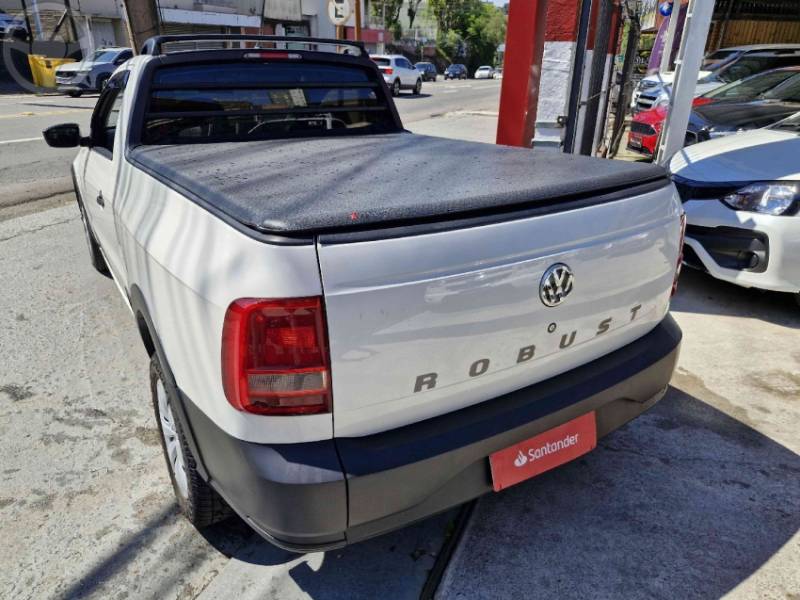 VOLKSWAGEN - SAVEIRO 1.6 MSI ROBUST CS 8V FLEX 2P MANUAL - 2017/2018 - BRANCA - R$ 52.900,00