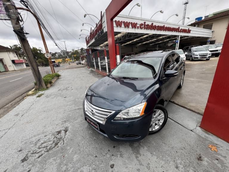 NISSAN - SENTRA 2.0 SL 16V FLEX 4P AUTOMÁTICO - 2013/2014 - CINZA - R$ 53.900,00